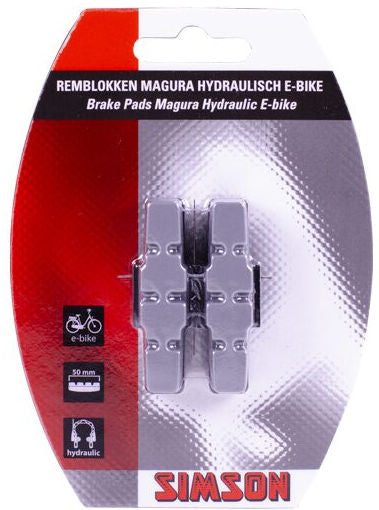 Tampons de frein Magura E-Bike HS33 HS11 Rubber 2 pièces