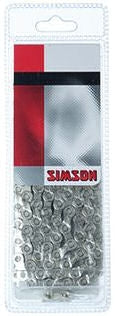 Simson Bicycle Chain Derailleur 9 - 116 lenker - 1 2 x 5 64 - sølv