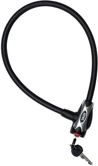 Simson Cable Lock Steel 12x65cm Black