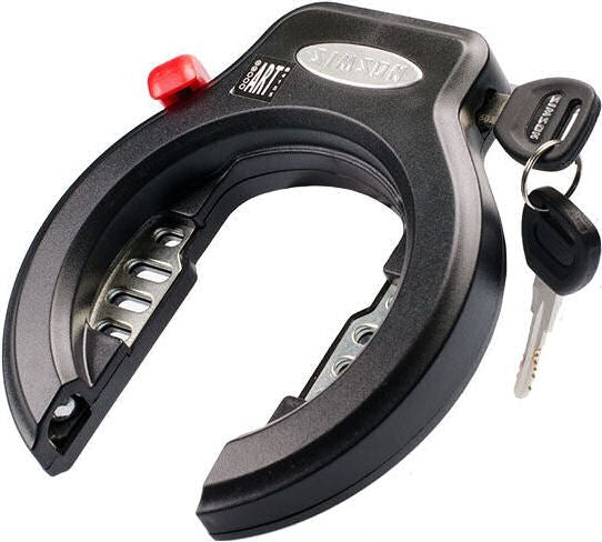 Simson Ring Lock Sure ART2 - Black, 6.5cm - Bicycle