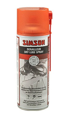 Simson dry lube spray for derailleur aerosol 400ml