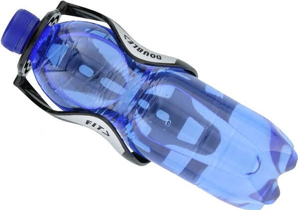 Simson Bidonhouder Double Fit water bottle gloss black card