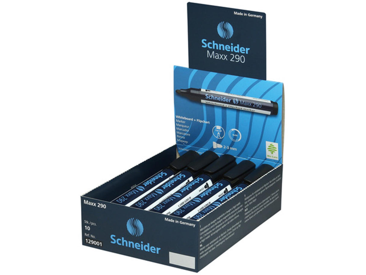 Schneider Whiteboard Marker Black 10 Stk