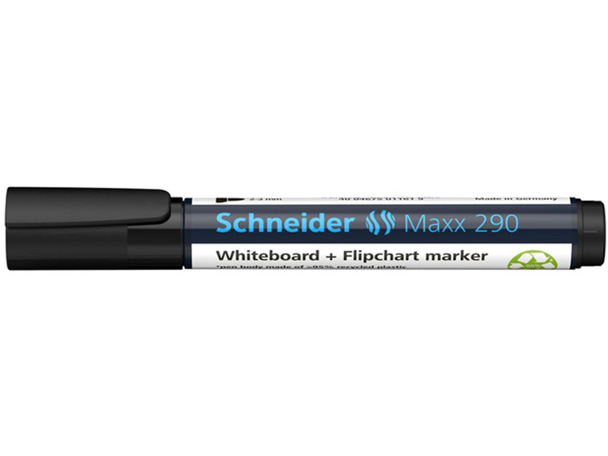 Schneider whiteboard marker black 10 pcs