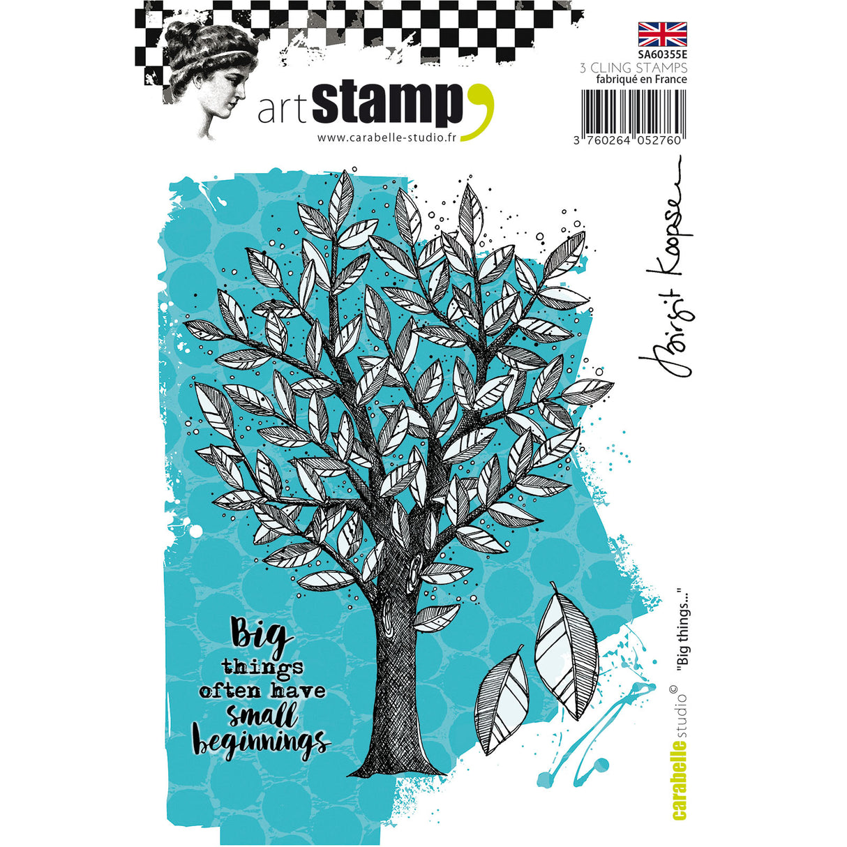 Carabelle studio • cling stamp a6 big things