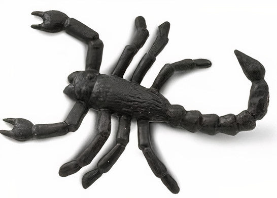 Safari Scorpio Play Figure Junior 2,5 x 2 cm svart 192 stycken
