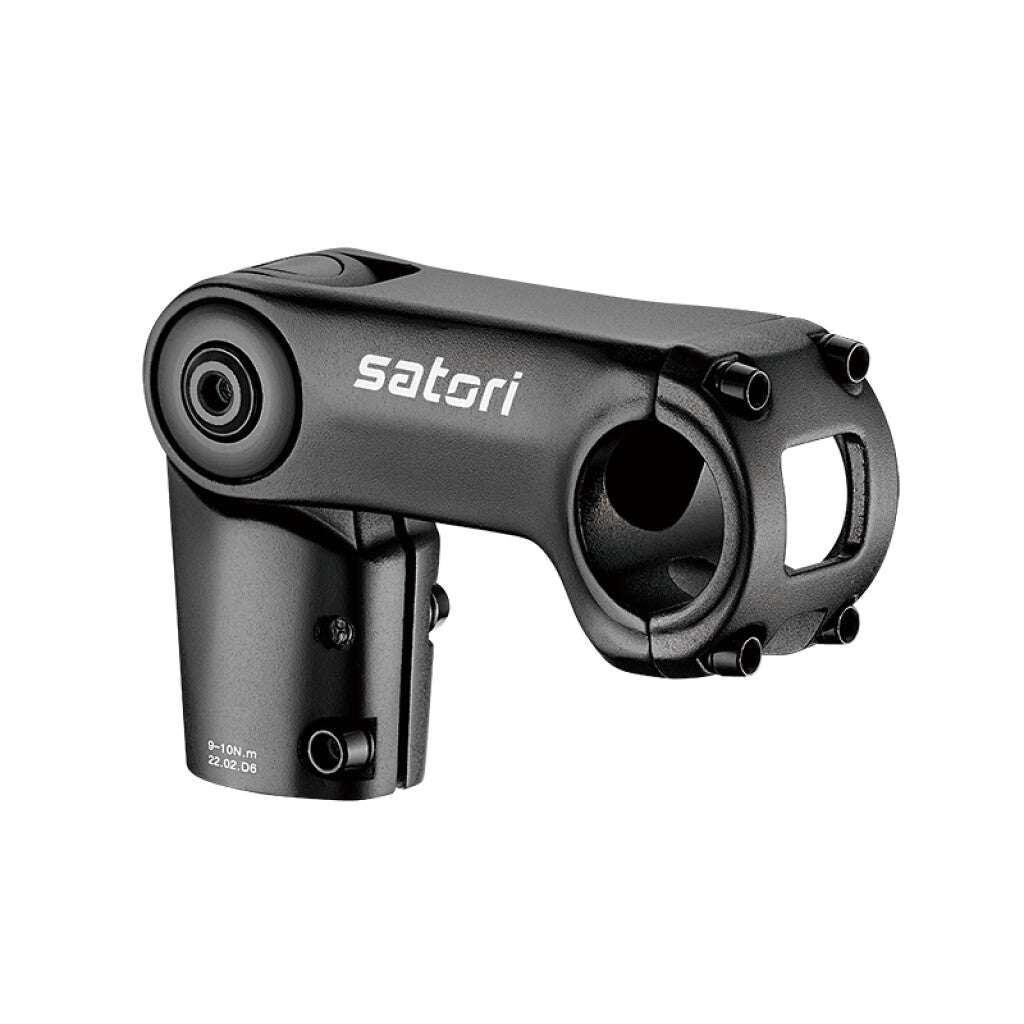 Attacco manubrio Satori regolabile ø31,8 110mm - nero opaco