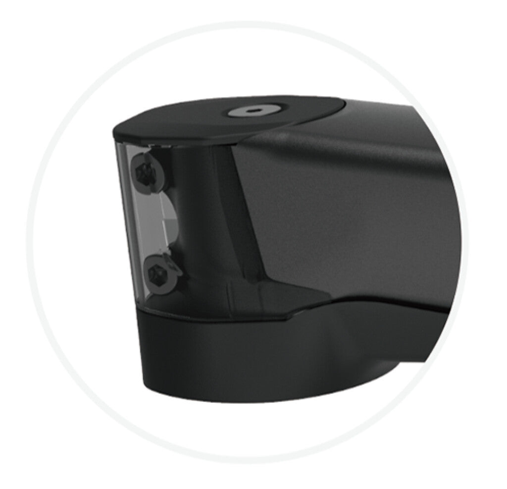 Satori gas viper ø31.8 120mm, 7°, Neamhlonrach dubh