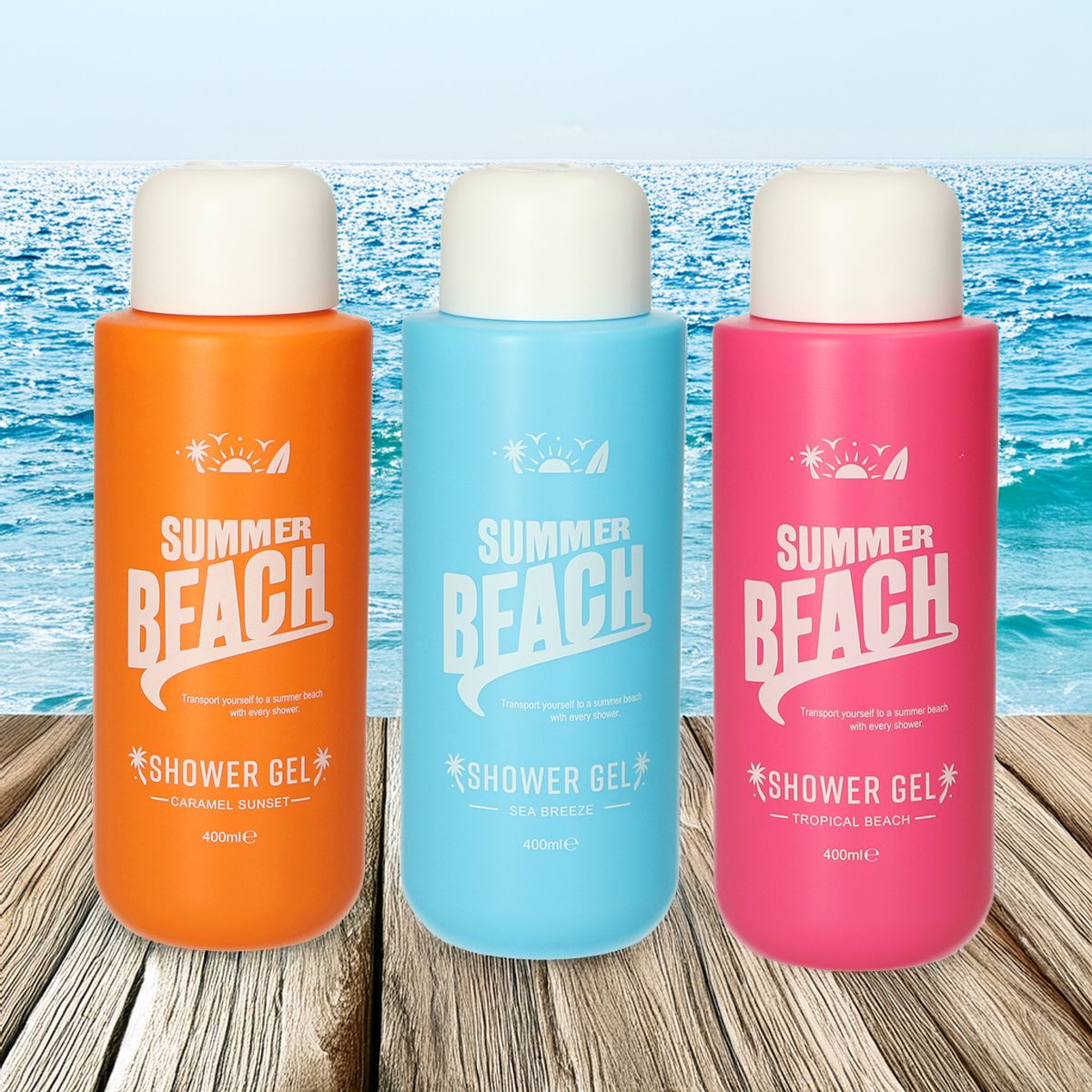 Summer beach suihkugeeli merituuli 400ml