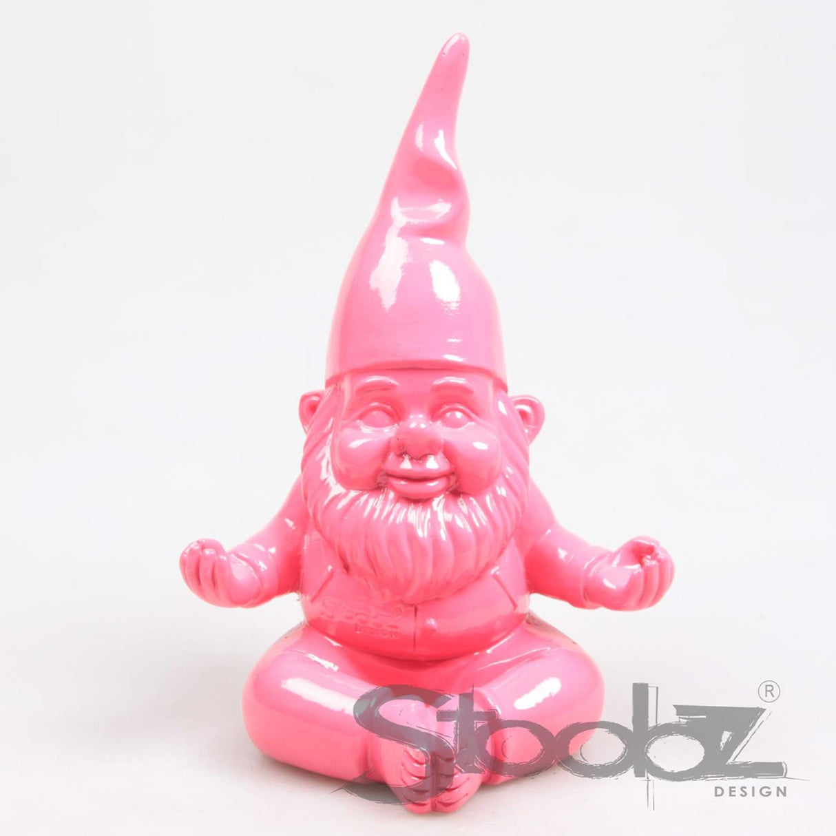 Stoobz design stoobz kabouter yoga fuchsia 20cm