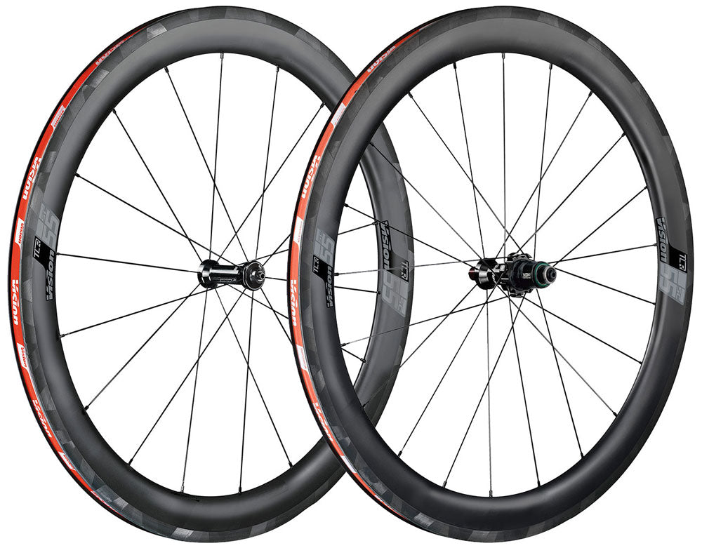 Vision service course 55 clincher tlr wheelset