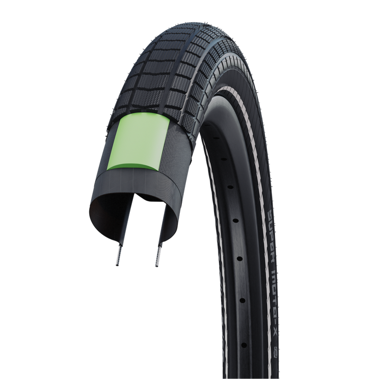 Schwalbe Super Moto-X 20x4.00 (100-406) Fettbike Reflex Schwarz