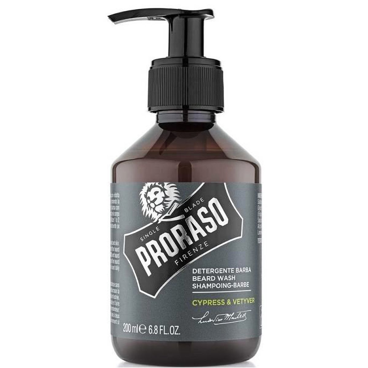 Proraso beard wash cypress vetyver 200ml