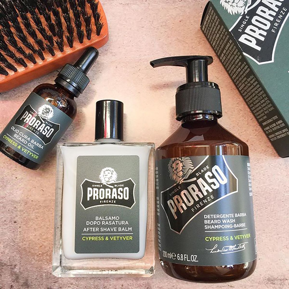 Proraso beard wash cypress vetyver 200ml