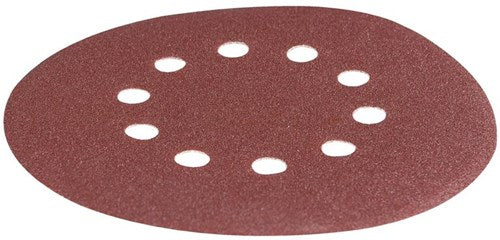 Scheppach sanding disc ø215mm grit 120, 10 pieces - 5903802703
