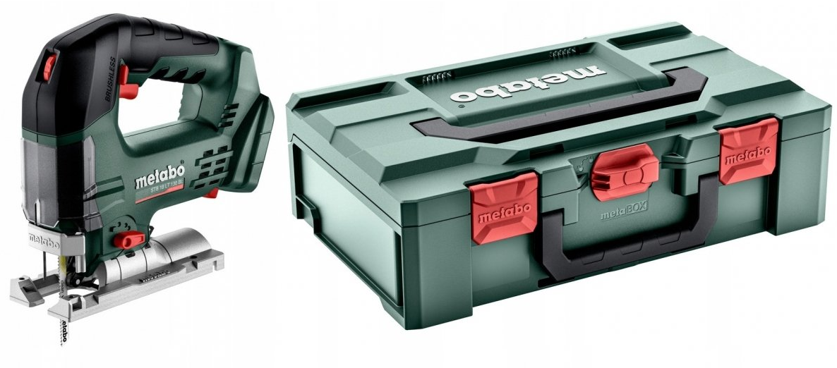 Metabo stb 18 lt 130 bl accu decoupeerzaag | zonder accu-packs en lader in metabox 145 l - 601055840