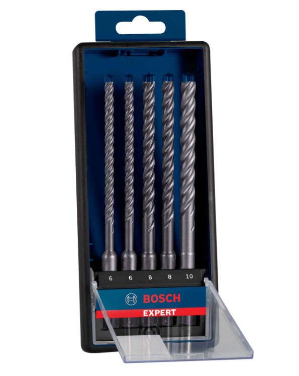Bosch accessoires expert sds plus-7x hamerboor 6 6 8 8 10 mm 5-delig - 2608900198