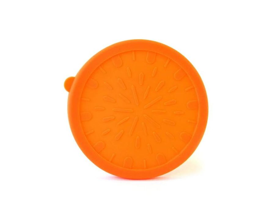 Blaues Wasser Bento Deckel - Dichtung Tasse groß - Orange