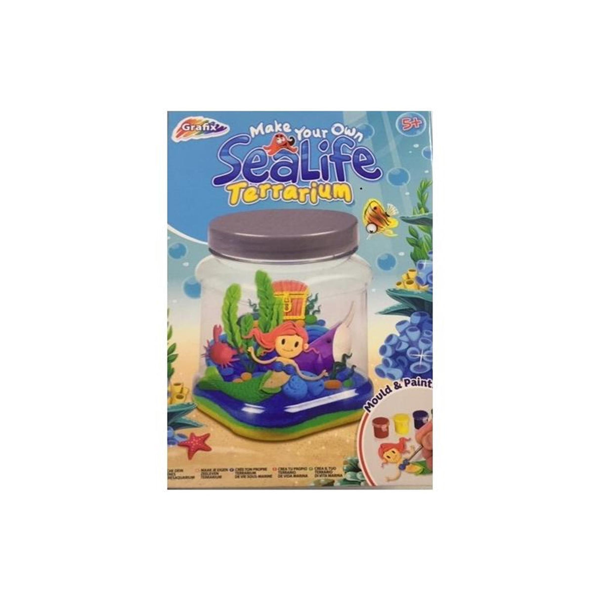 Bongers toy grafix make your own sealife terrarium with mermaid