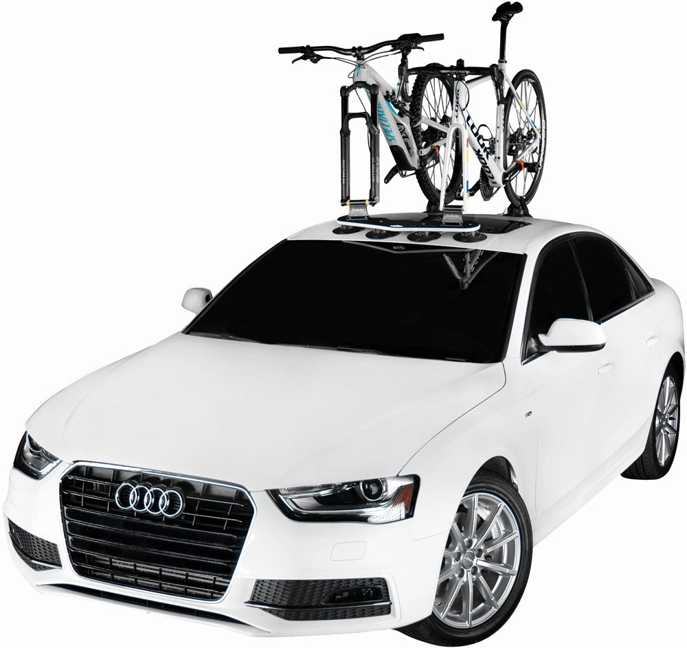 Seasucker bomber mini rack roof bike rack for 2 bikes