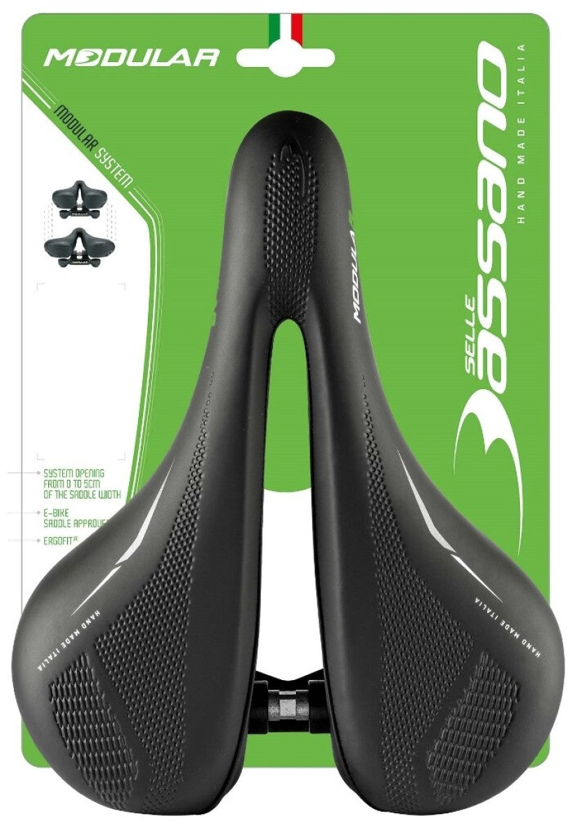 Nyereg Selle Bassano moduláris ergo e-város fekete