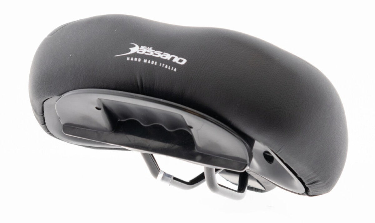 Selle bassano selle bassano saddle volare suprema xxl black heavy rider, black, sil ready