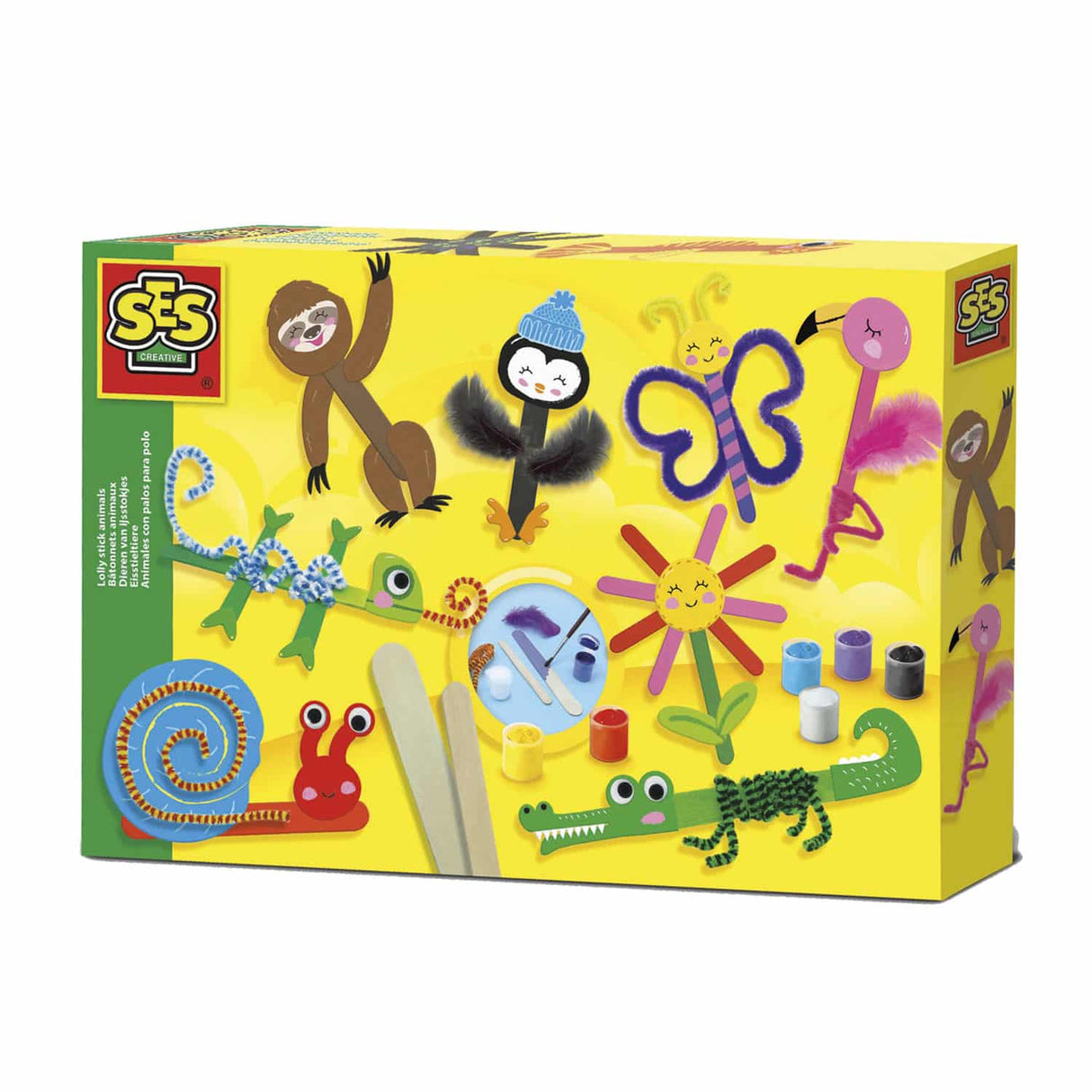 Make these creative popsicle stick animals