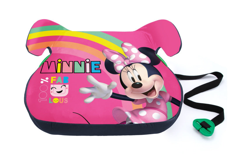 Siete Polska Minnie Booster Sitting Hoger 15-36 kg Negro Rosa