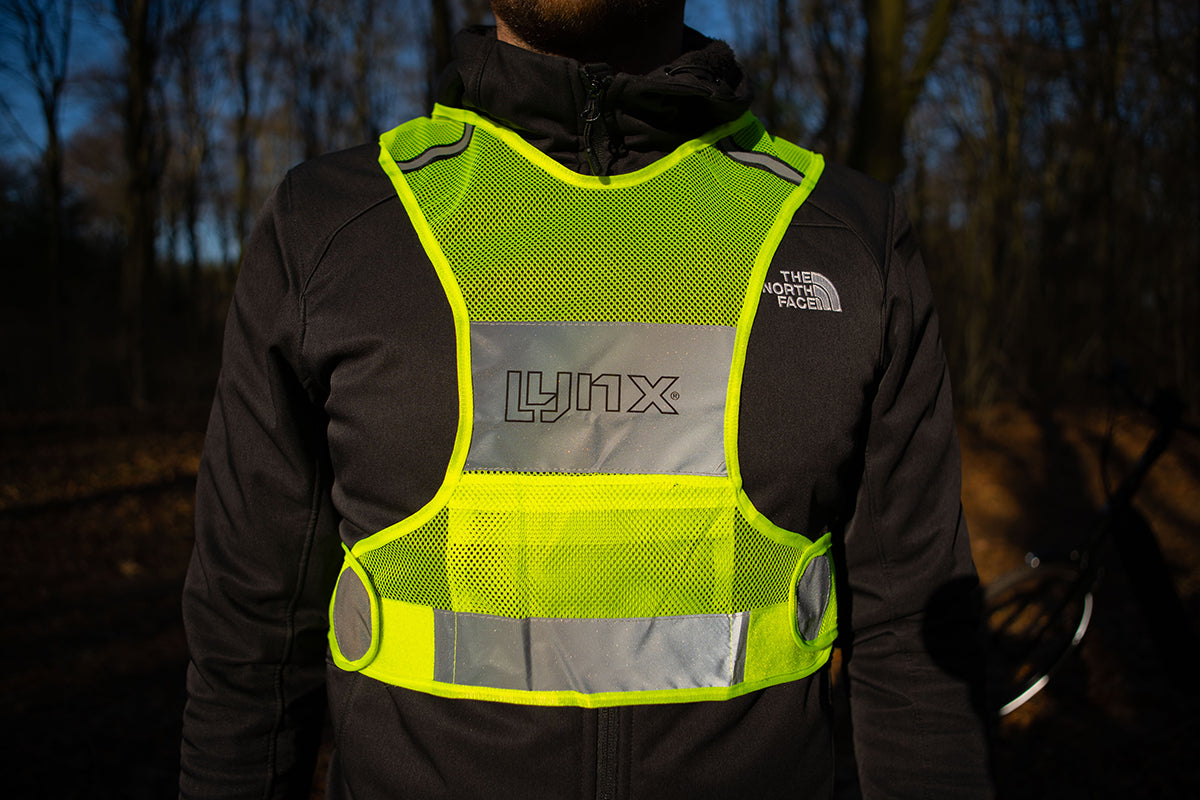 Reflective vest unisex yellow size M