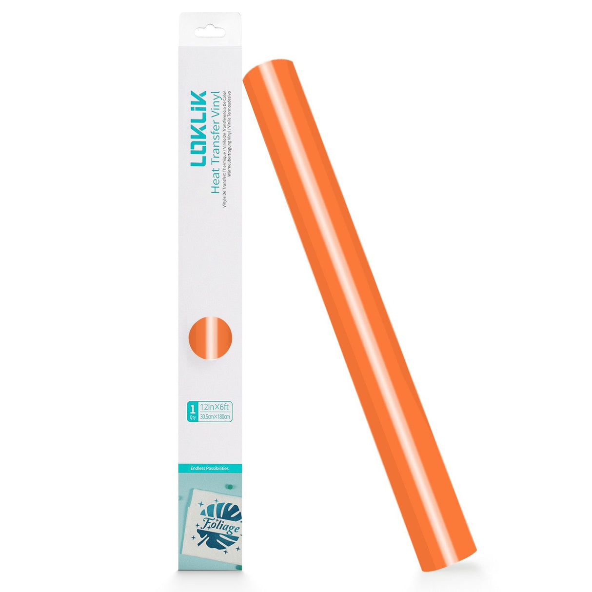 Loklik • flexfolie basic oranje 30,5x180cm
