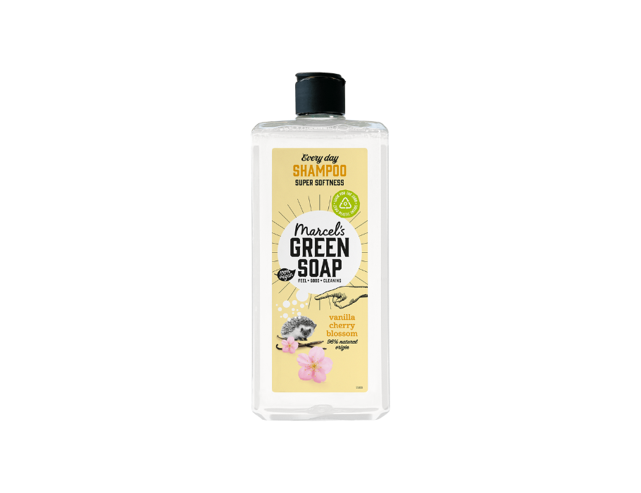 Marcel's green soap shampoo - every day - vanilla cherry blossom - 300ml