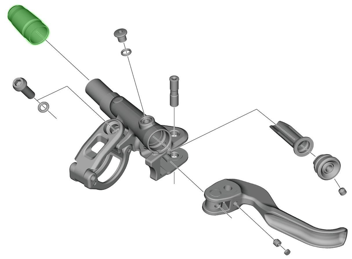 Shimano Schlauchdeckel fir bl-m9100 9120 8100 7100