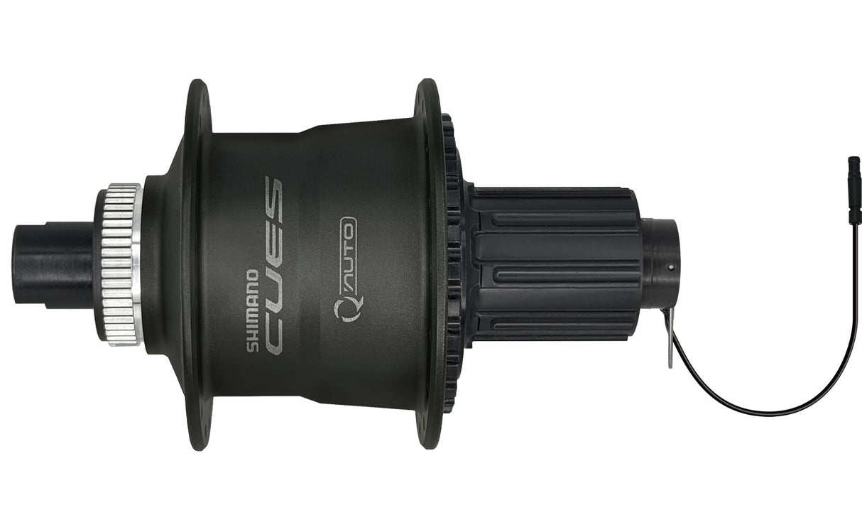 Shimano cues fh-u6060 auto shift dynamo center-lock rear hub 12x142mm