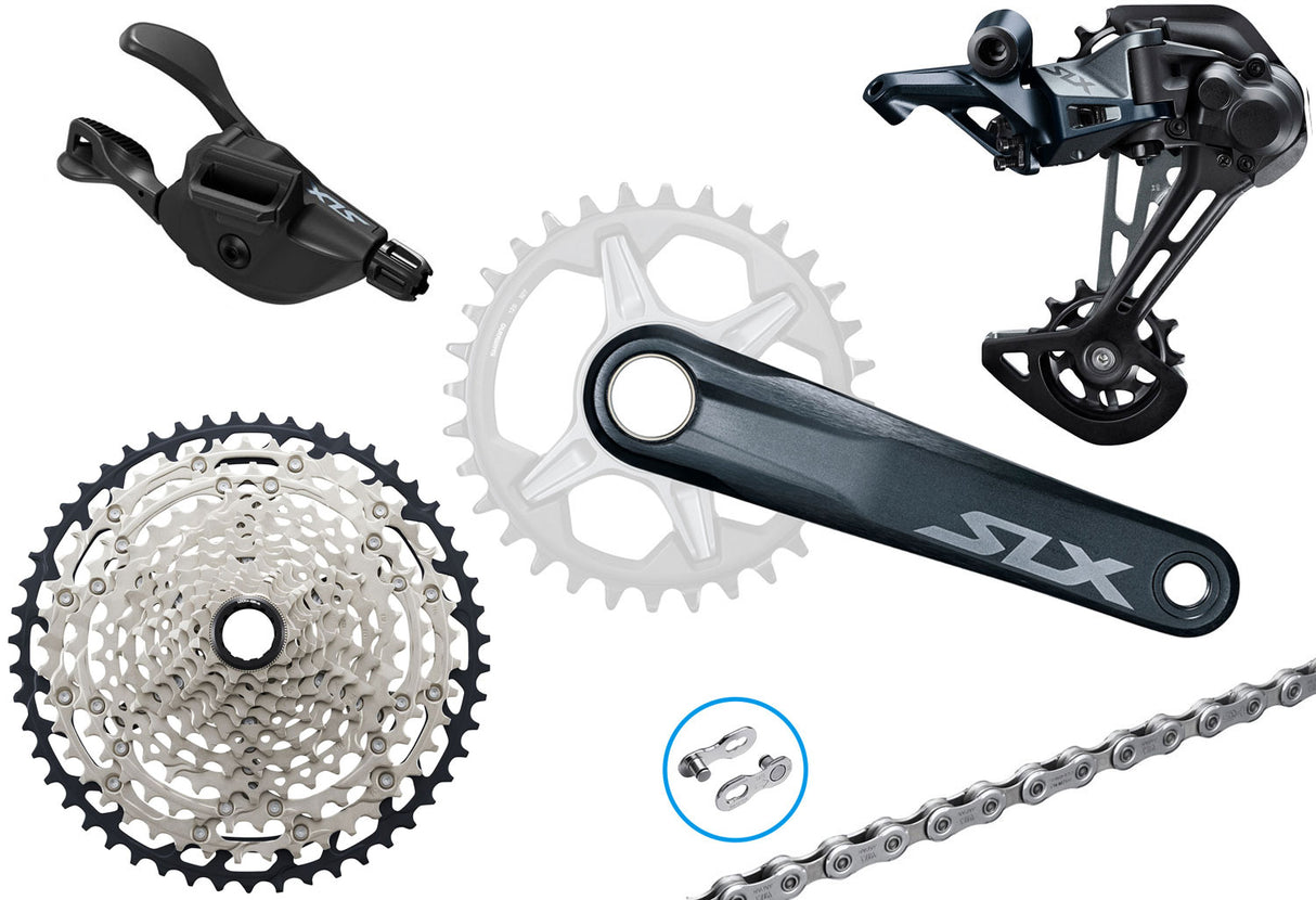 Shimano SLX M7100 1x12-fach Gruppe | 165mm | 10-51 | i-spec ev