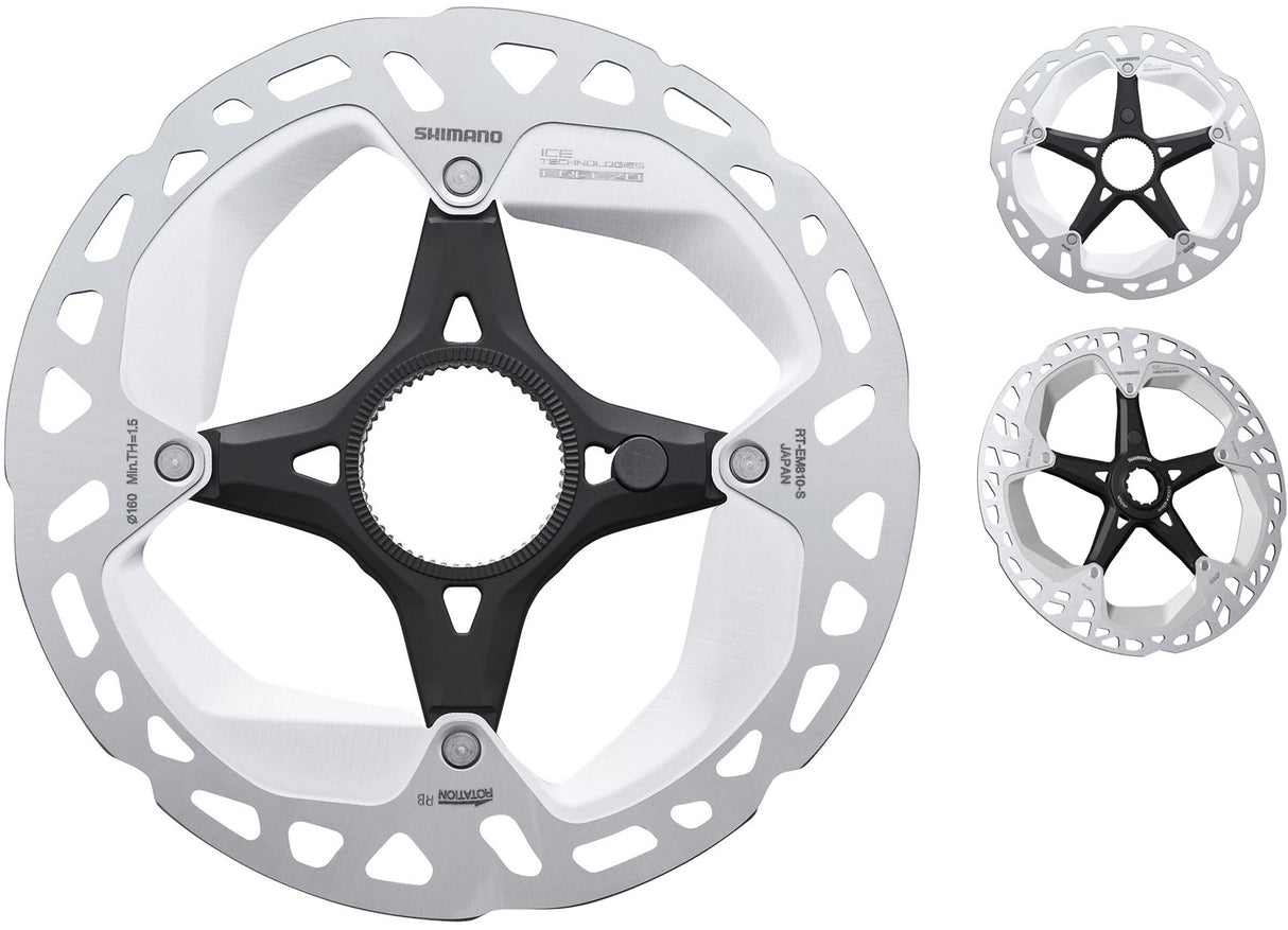 Shimano steps rt-em810 center-lock disc rotor for e-bike