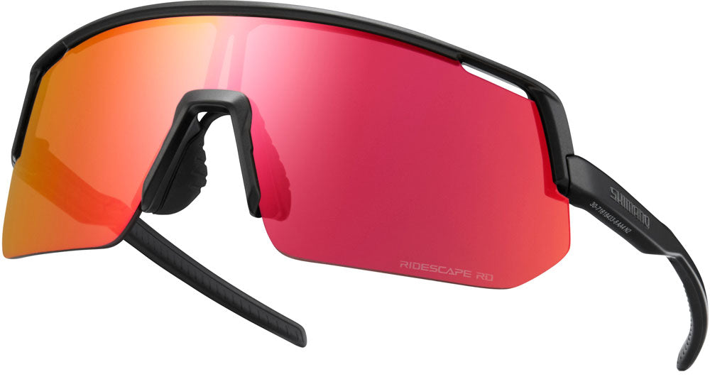 Shimano Technium L Road mattschwarz – Sportbrille