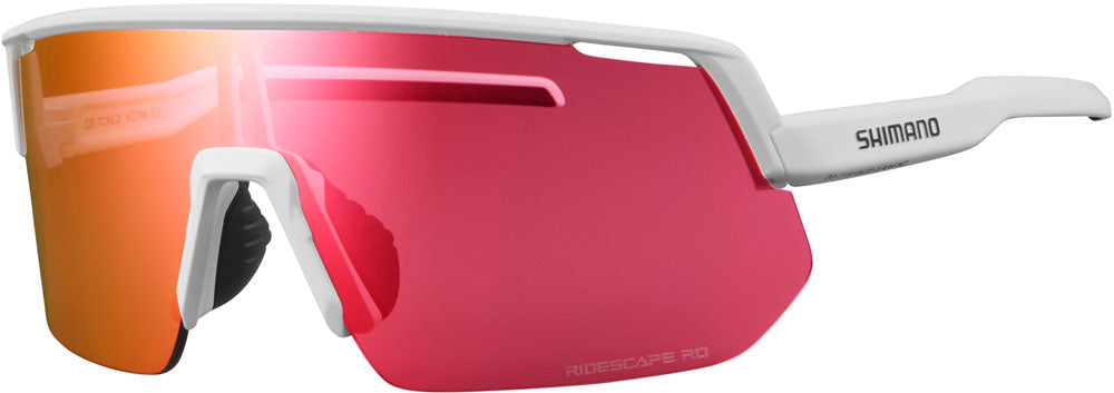 Shimano technium l road matt hvit - sportsbriller