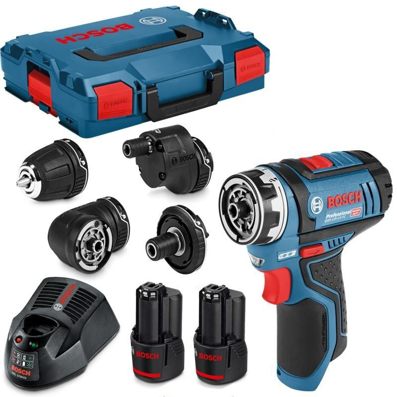 Bosch Prof CombiBoor Machine GSR 12V-15FC Incluso batería