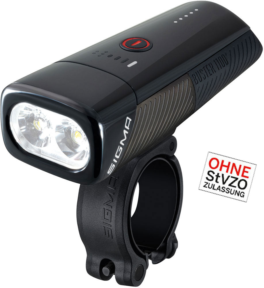 Sigma svetlomet Buster 1100 LED držiak LED držiak -li -eon batéria USB