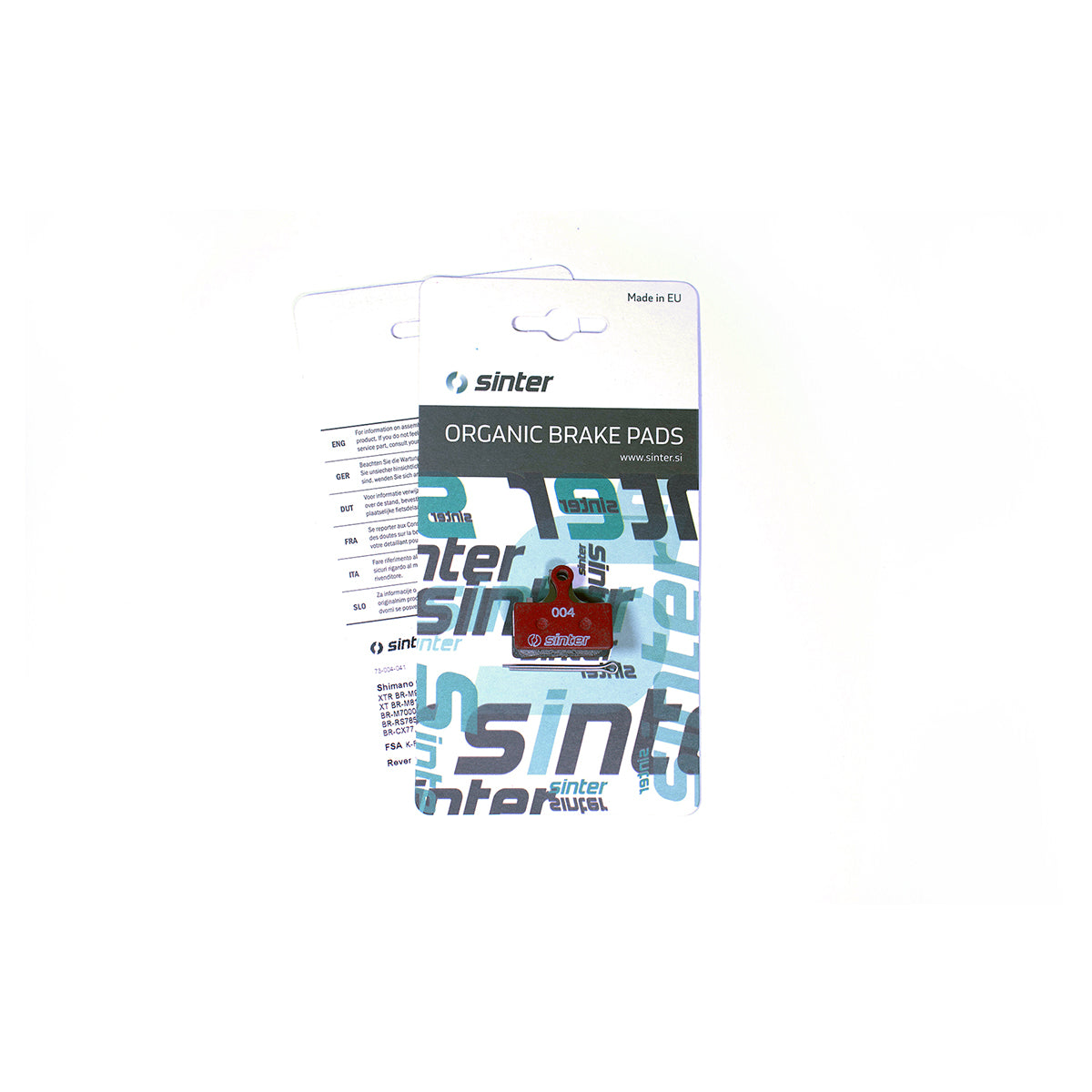 Дискови спирачни блокове стандартно червено