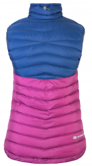 Sir Joseph Bodywarmer Atol Ladies Polyester Blue Pink Mt XL