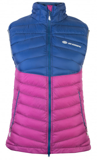 Sir Joseph Bodywarmer Atol Ladies Polyester Blue Pink Mt XL