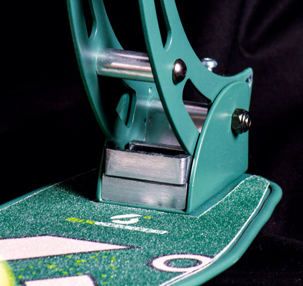 Sześć stopni 2-kołowe stopień stopowy hamulec jasnozielona biała