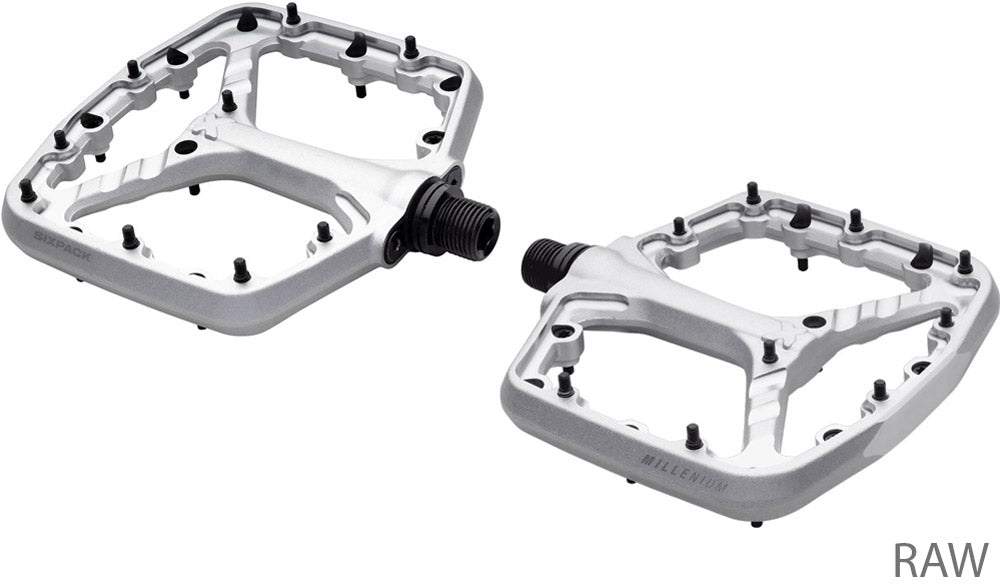 Sixpack racing millenium 4.0 pro platform pedals | midnight black