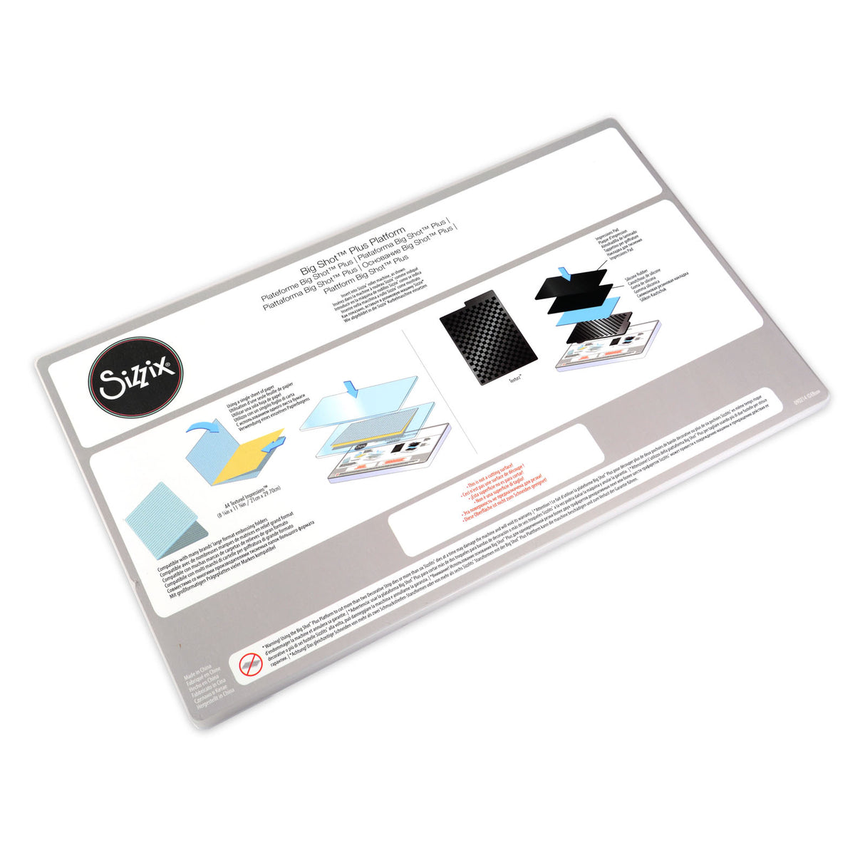 Sizzix • big shot plus accesorio placa base estándar