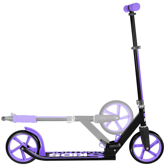 Foldstep 200 mm Fußbremse Junior Black Purple