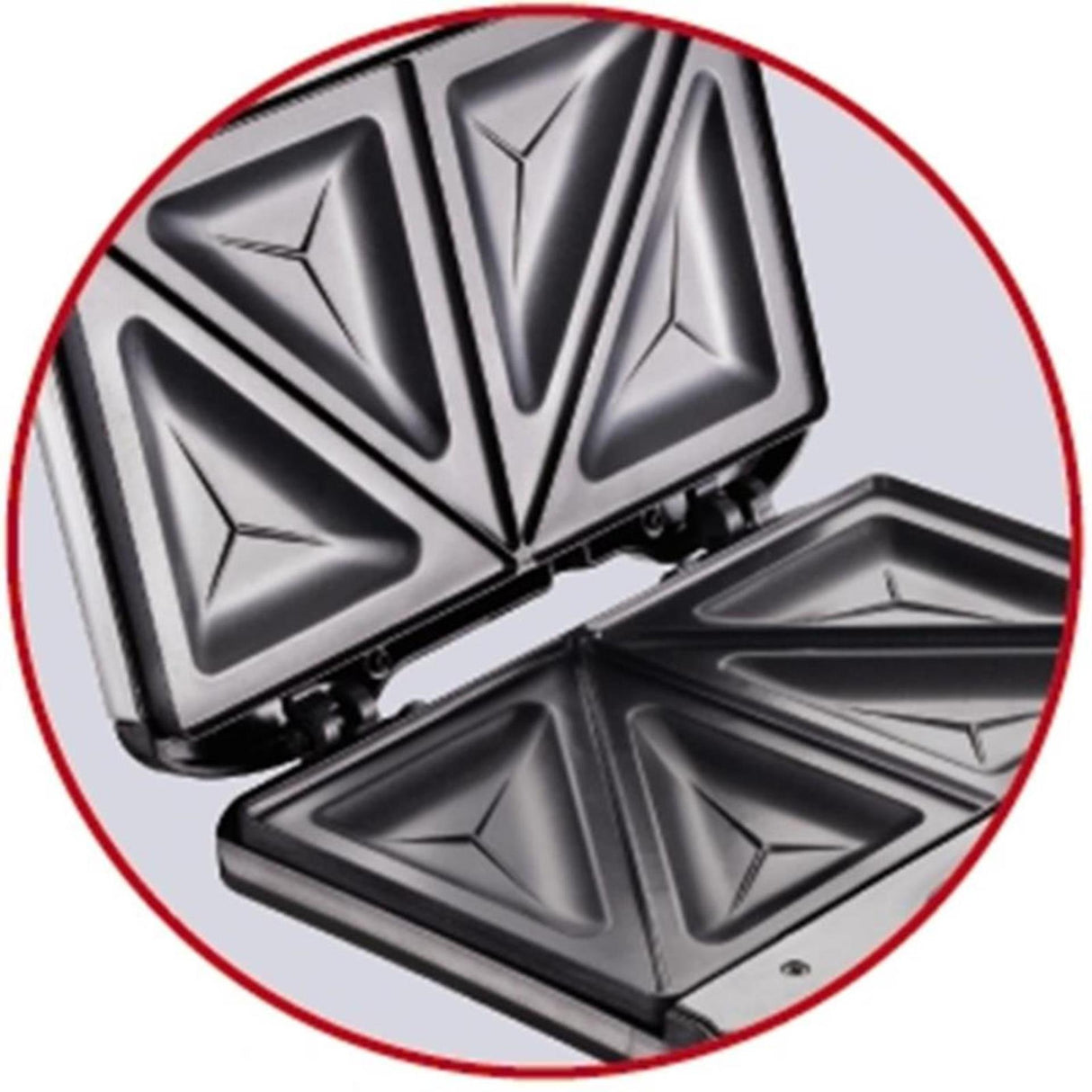 Tefal tosti-apparaat ultracompact rvs