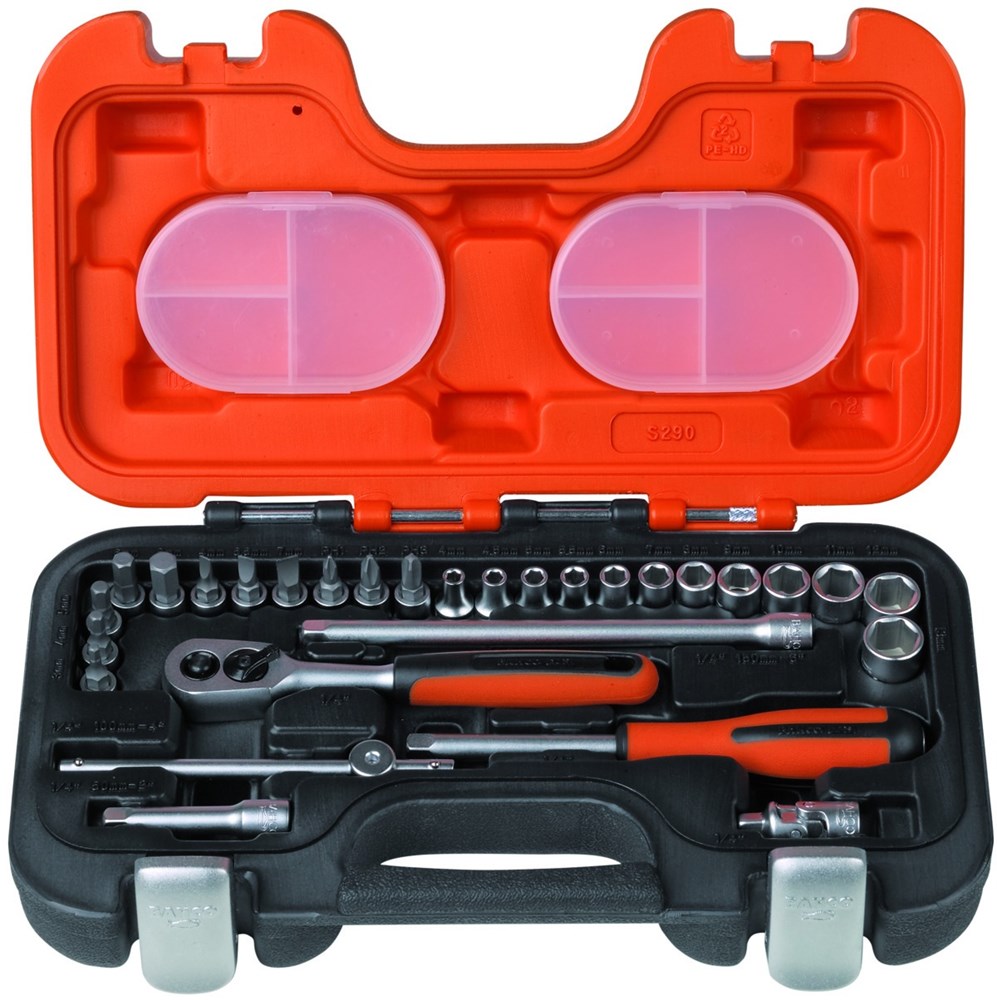 Bahco 1 4 bahco doppenset met bits | s290