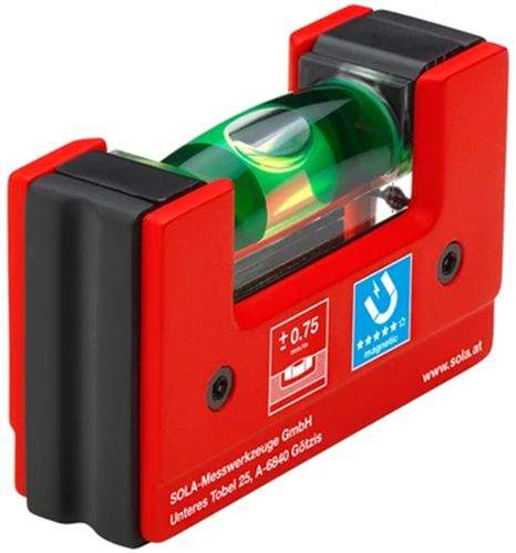 Sola gå! magnetiskt kompakt vattenpass - 01621101