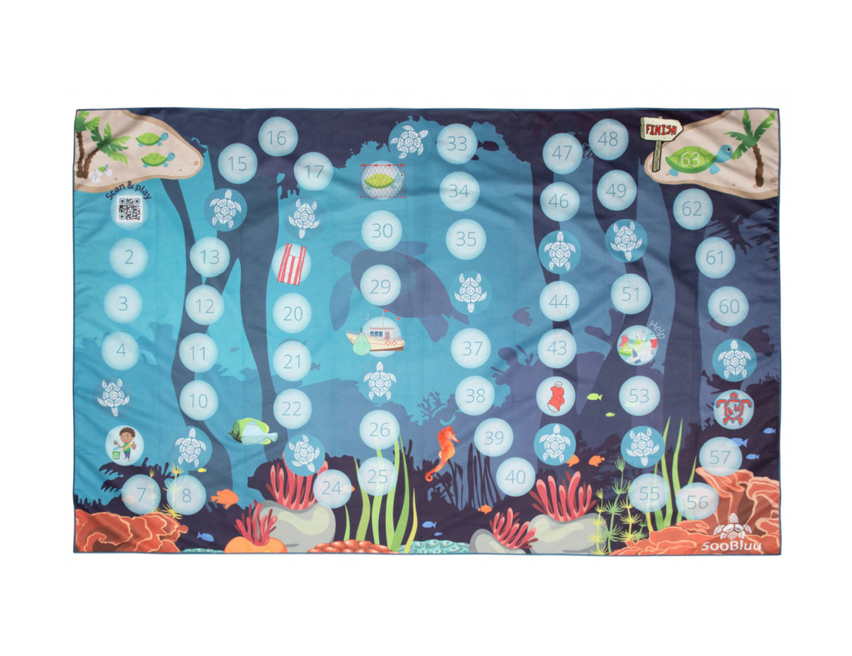 Asciugamano da spiaggia di Soobluu - Game - 100x160cm